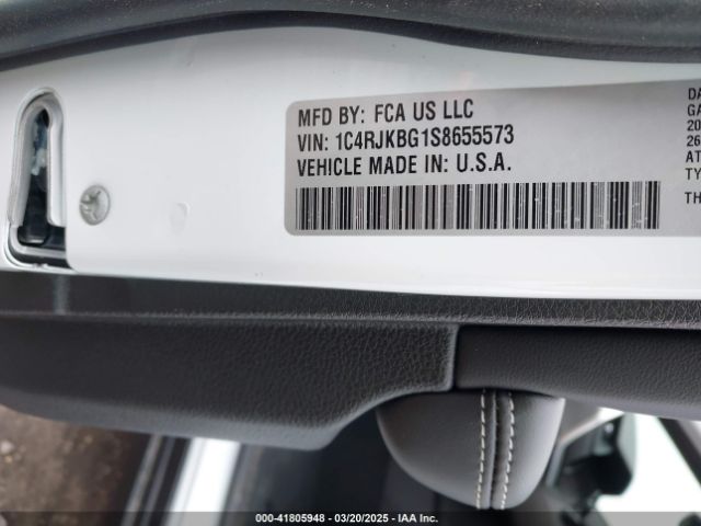 1C4RJKBG1S8655573 Jeep Grand Cherokee L Limited 4x4