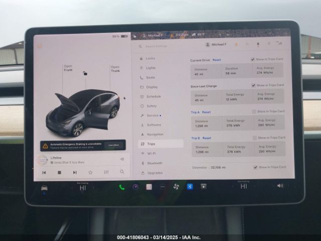 7SAYGDEE8NF317482 Tesla Model Y Long Range Dual Motor All-wheel Drive