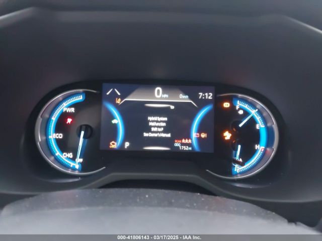 4T3LWRFV8SU164968 Toyota Rav4 Hybrid Le