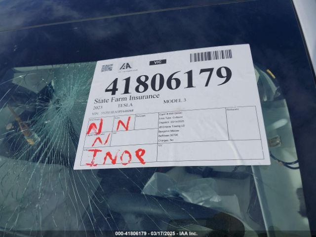 5YJ3E1EA5PF646068 Tesla Model 3 Rear-wheel Drive