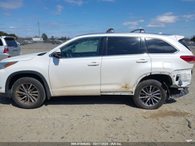 5TDJZRFH4HS453655 Toyota Highlander Xle