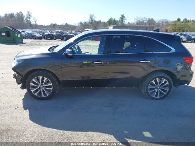 41806246 :رقم المزاد ، 5FRYD4H46FB001393 vin ، 2015 Acura Mdx Technology Package مزاد بيع