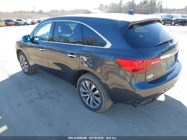 41806246 :رقم المزاد ، 5FRYD4H46FB001393 vin ، 2015 Acura Mdx Technology Package مزاد بيع