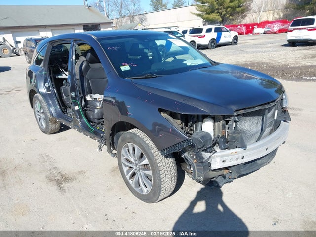 41806246 :رقم المزاد ، 5FRYD4H46FB001393 vin ، 2015 Acura Mdx Technology Package مزاد بيع