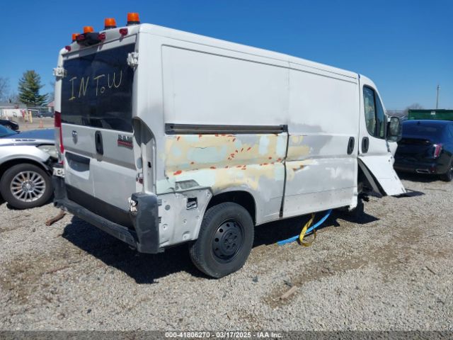 3C6TRVAG6FE506337 RAM Promaster 1500 Low Roof