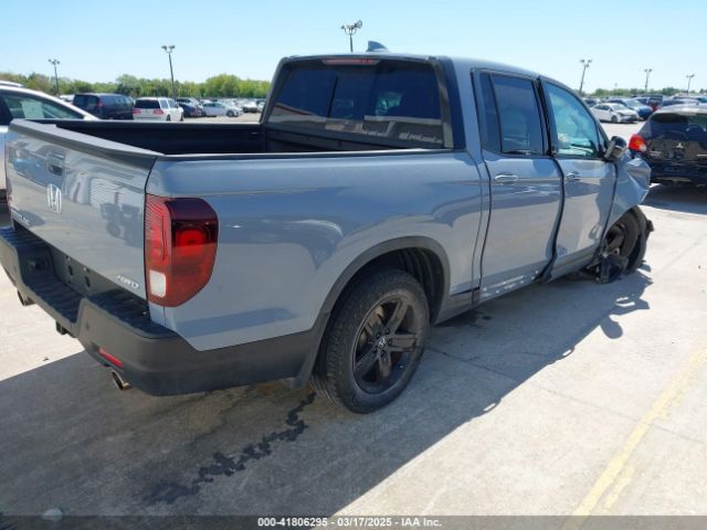 5FPYK3F81NB035917 Honda Ridgeline Black Edition
