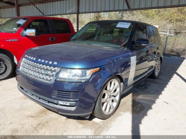 2013 LAND ROVER RANGE ROVER SALGS2DF2DA111662 Photo 1