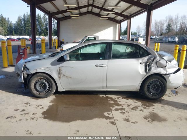 2T1BURHE6KC150480 Toyota COROLLA LE