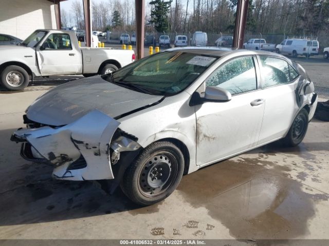 2T1BURHE6KC150480 Toyota COROLLA LE