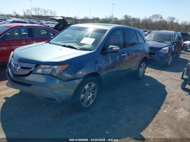 2008 ACURA MDX 2HNYD28298H525097 Photo 1
