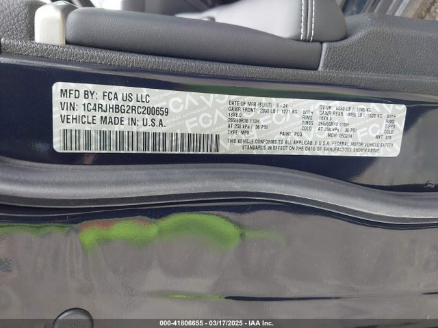 1C4RJHBG2RC200659 Jeep 2024