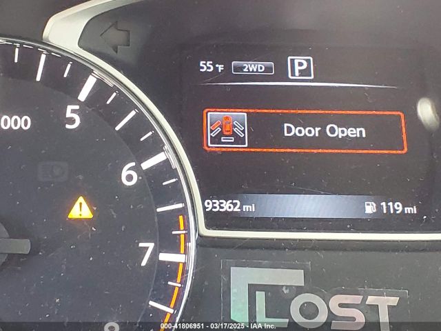 5N1DR2MMXHC619999 Nissan Pathfinder Sv