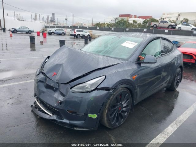 7SAYGDEF0PF774282 Tesla Model Y Performance Dual Motor All-wheel Drive