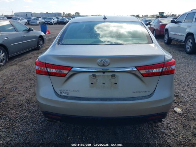 4T1BK1EBXFU178501 Toyota AVALON LIMITED
