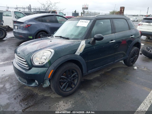 2012 MINI COOPER COUNTRYMAN WMWZB3C56CWM02145 Photo 1