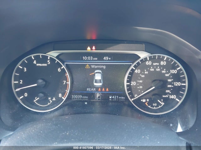 1N4BL4DV2RN376511 Nissan Altima Sv Fwd