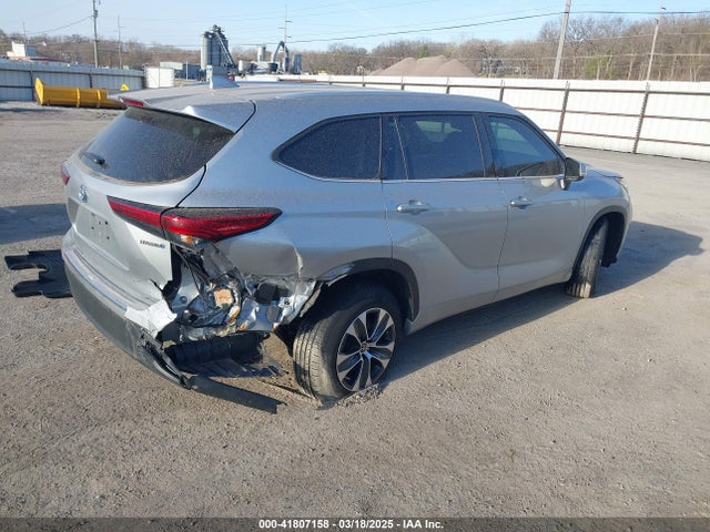 5TDGARAH3NS513073 Toyota Highlander Hybrid Xle/hybrid Bronze Edition