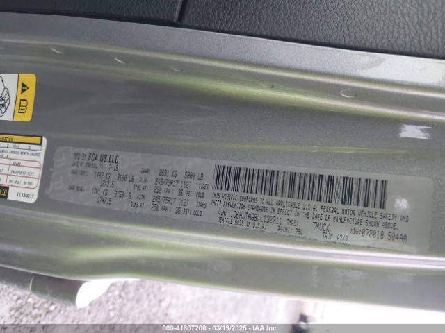 1C6HJTAG8LL130311 Jeep Gladiator Sport S 4x4