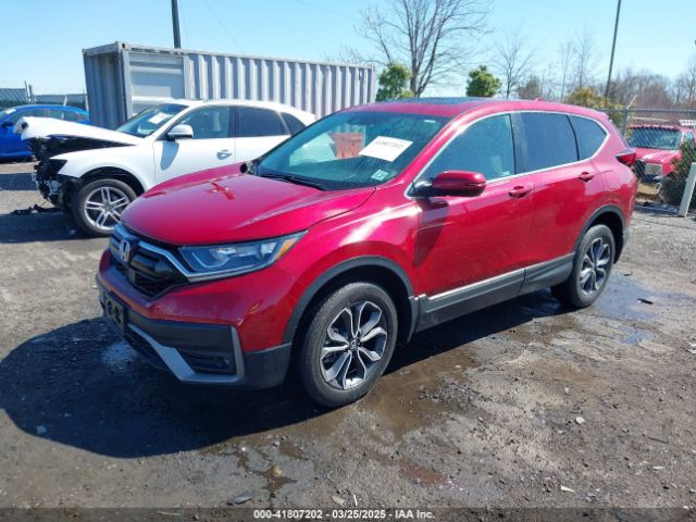 2HKRW2H85NH656829 Honda Cr-v Awd Ex-l