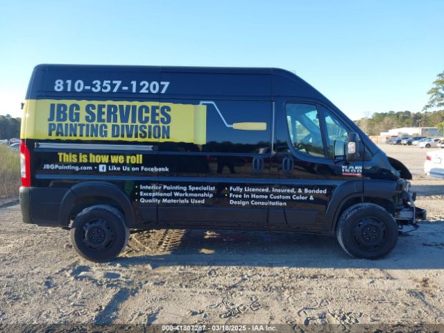 3C6LRVBG2NE119149 RAM Promaster 1500 High Roof 136 Wb
