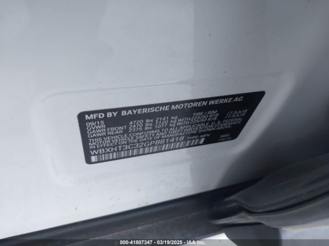 WBXHT3C32GP881418 BMW X1 Xdrive28i
