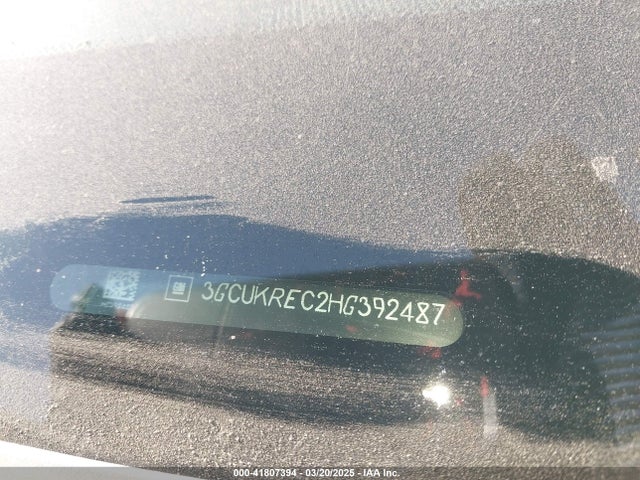 3GCUKREC2HG392487 Chevrolet Silverado 1500 2lt