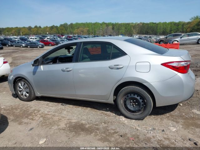 2T1BURHEXGC586644 Toyota COROLLA LE