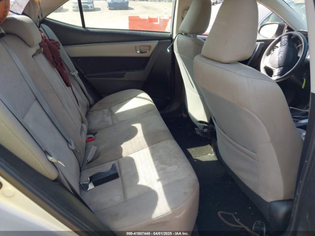 2T1BURHEXGC586644 Toyota COROLLA LE