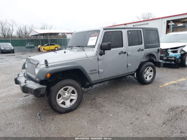 1C4BJWDG7GL268181 Jeep Wrangler Unlimited Sport