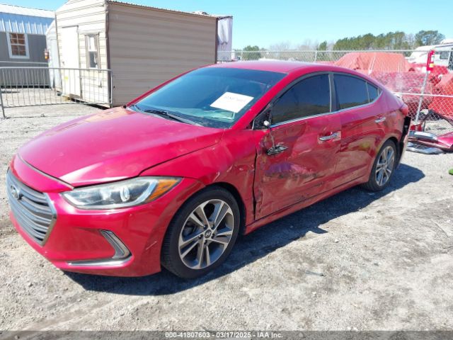 5NPD84LF3HH108094 Hyundai Elantra Limited