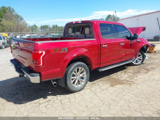 1FTEW1EGXFKE72820 Ford F-150 Lariat