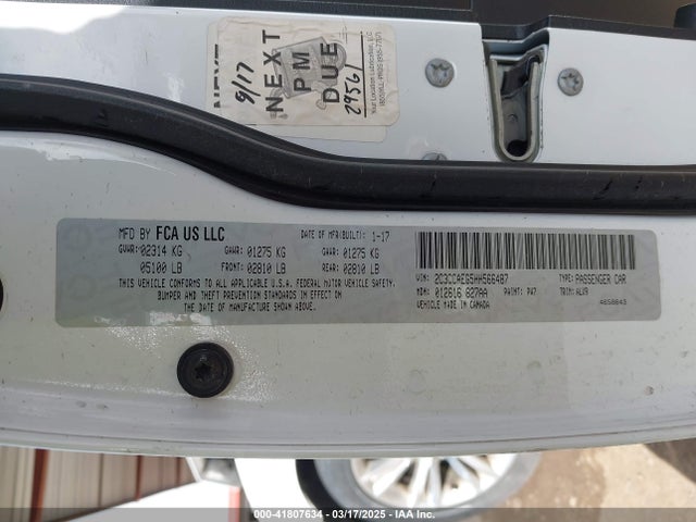 2C3CCAEG5HH566487 Chrysler 300C