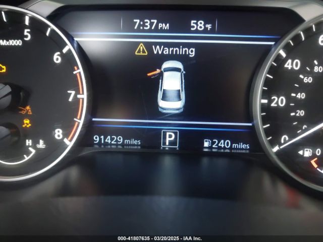 1N4BL4CV0NN350615 Nissan Altima Sr Fwd