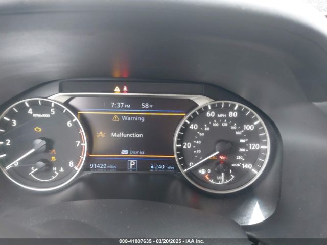 1N4BL4CV0NN350615 Nissan Altima Sr Fwd