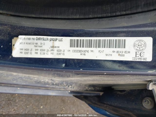 1C3CDZCB2EN102742 Dodge Avenger Sxt