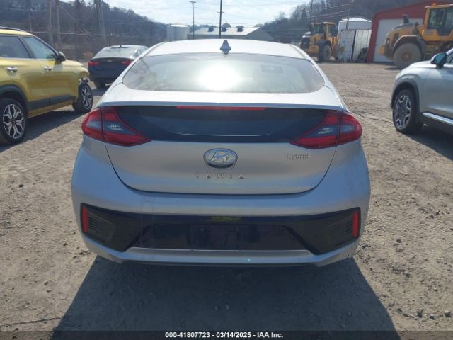 KMHC75LC7HU056285 Hyundai Ioniq Hybrid Sel