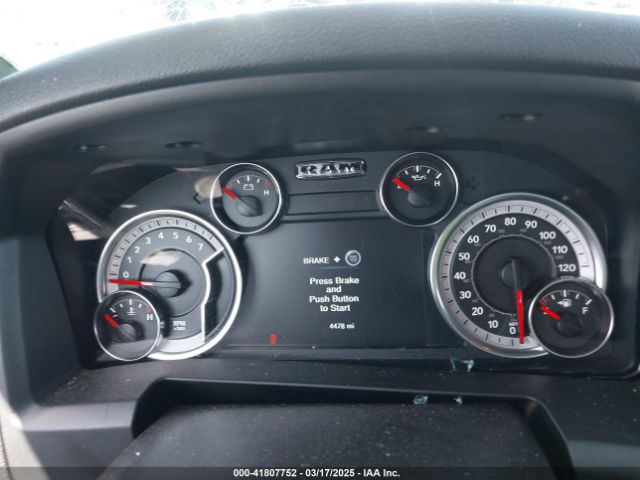 1C6RR7GG7PS567658 RAM 1500 Classic Warlock  4x4 6'4 Box