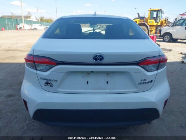 JTDBCMFE1PJ012186 Toyota Corolla Hybrid Le