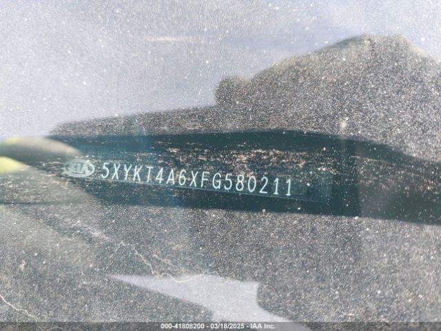 5XYKT4A6XFG580211 KIA SORENTO LX