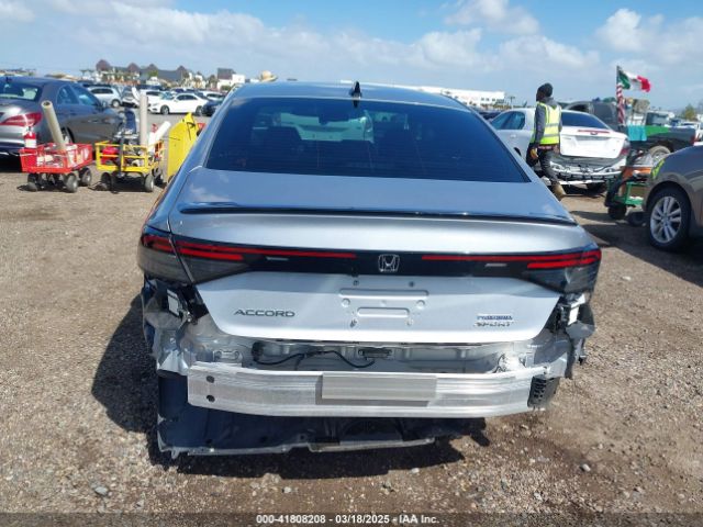 1HGCY2F58PA063504 Honda Accord Hybrid Sport