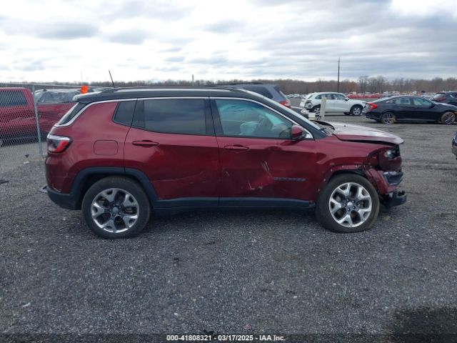3C4NJDCB3MT601337 Jeep Compass Limited 4x4