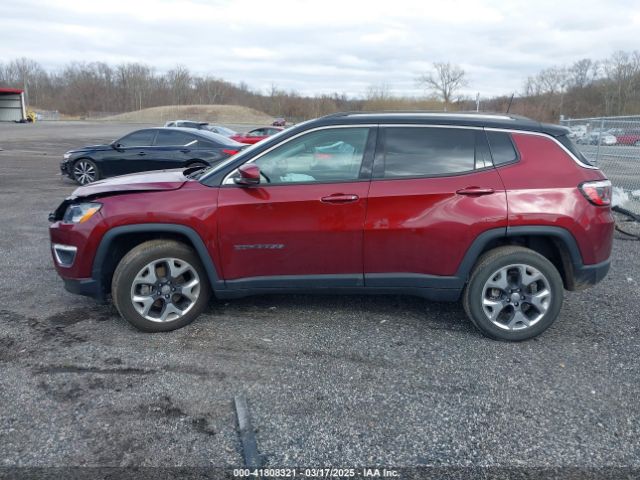 3C4NJDCB3MT601337 Jeep Compass Limited 4x4