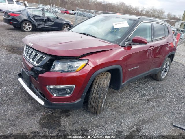 3C4NJDCB3MT601337 Jeep Compass Limited 4x4