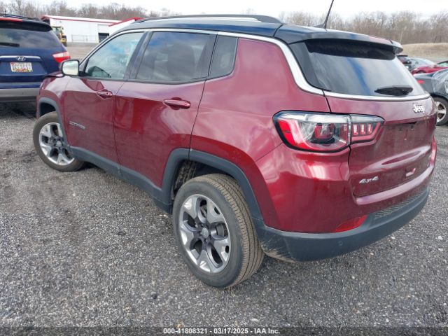 3C4NJDCB3MT601337 Jeep Compass Limited 4x4