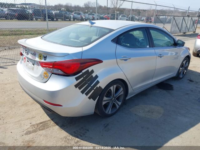 KMHDH4AH9GU481757 Hyundai Elantra Sport