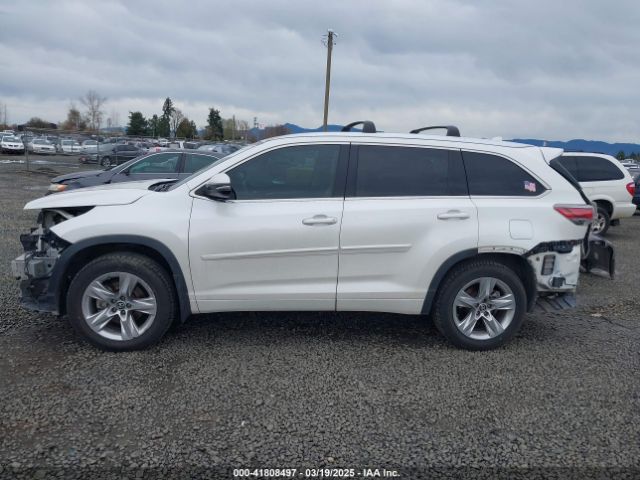 5TDDKRFH3GS318134 Toyota Highlander Limited Platinum V6
