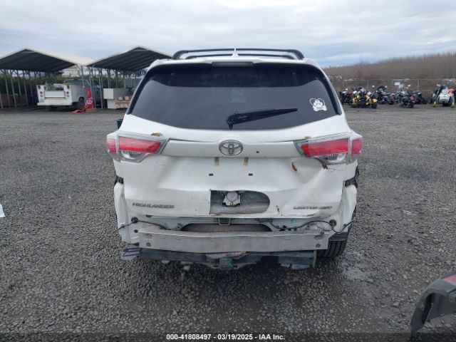 5TDDKRFH3GS318134 Toyota Highlander Limited Platinum V6
