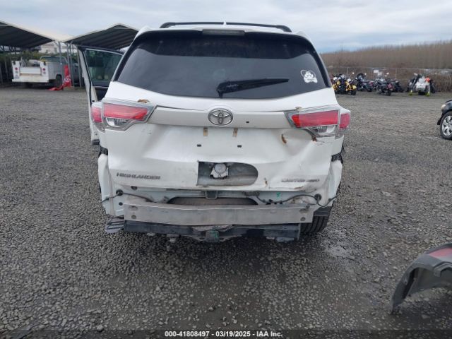 5TDDKRFH3GS318134 Toyota Highlander Limited Platinum V6