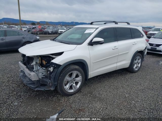 5TDDKRFH3GS318134 Toyota Highlander Limited Platinum V6