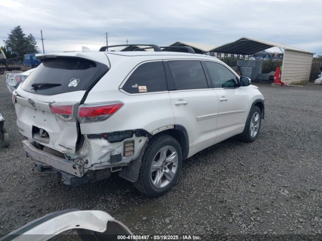 5TDDKRFH3GS318134 Toyota Highlander Limited Platinum V6
